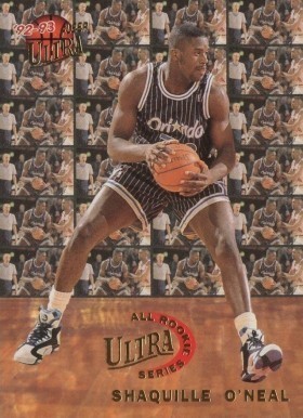 1992 Ultra All Rookie Shaq ONeal Basketball Card