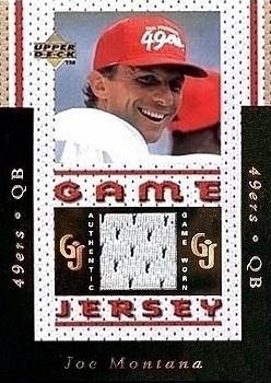 1996 Upper Deck Game Jersey Montana