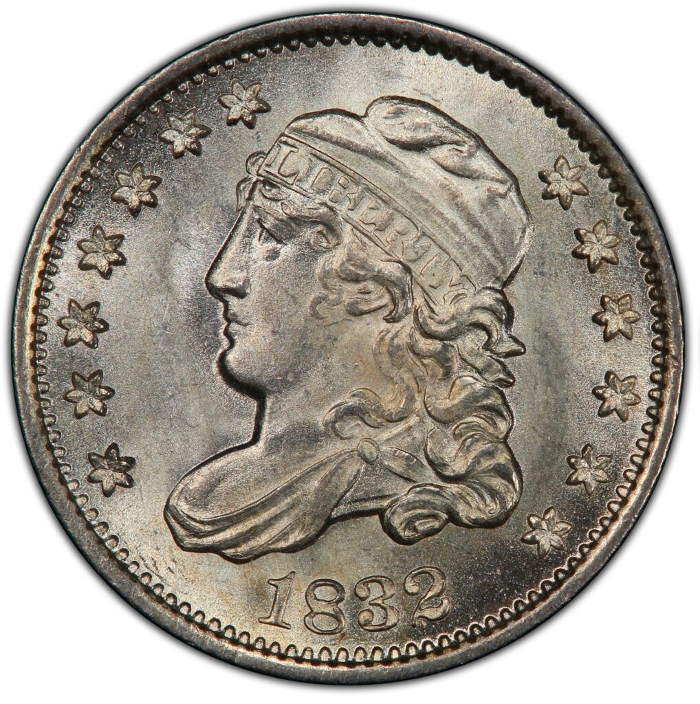 1832 half dime