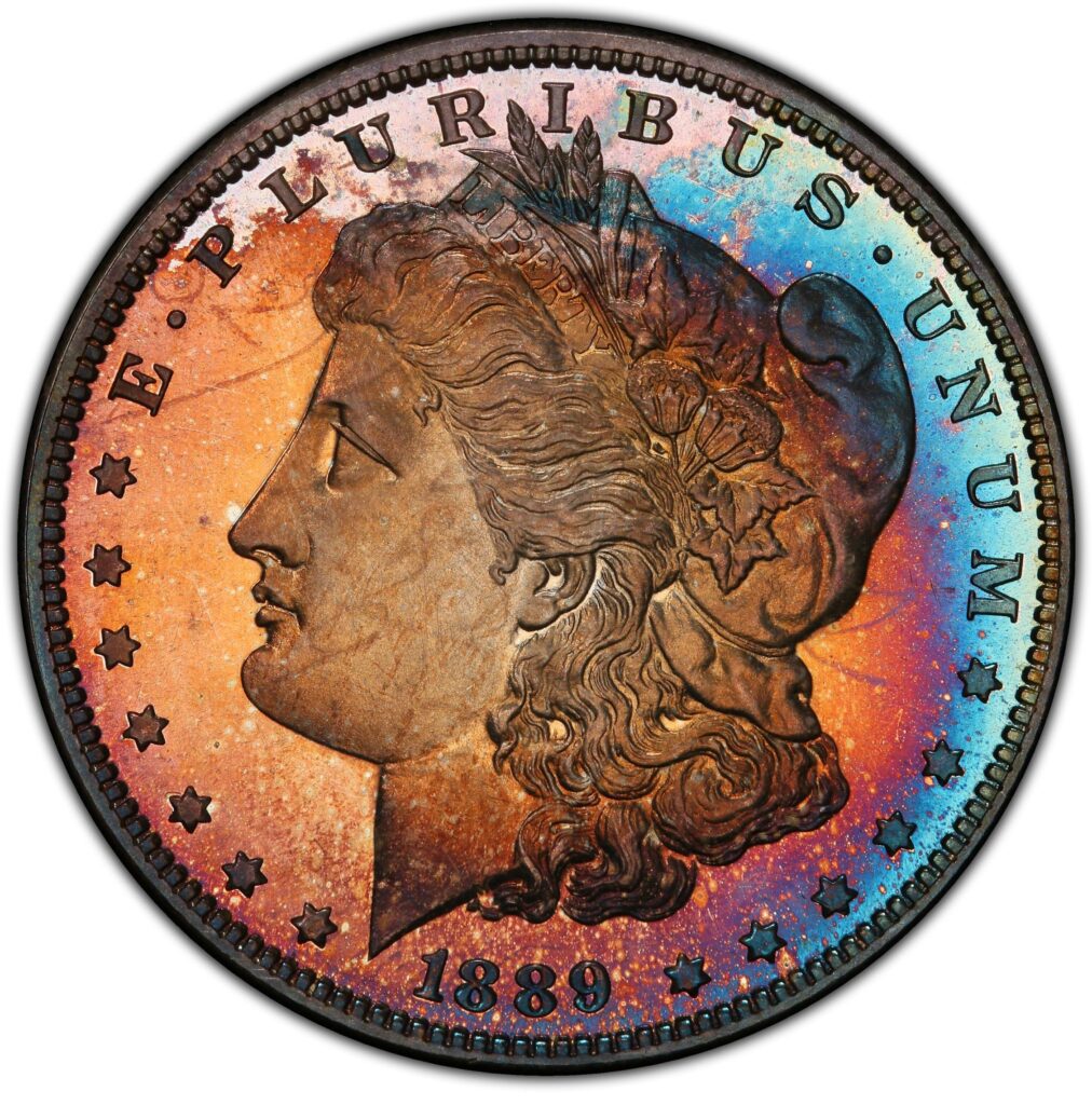 1889 Morgan Silver Dollar Proof, PR68 - $34,500