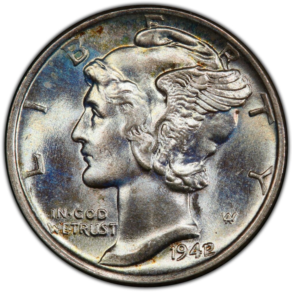 1942 Mercury Dime