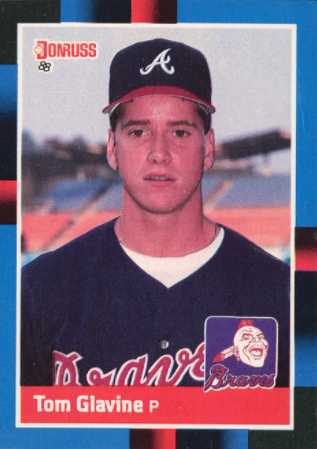 1988 Donruss Tom Glavine Rookie Card #644