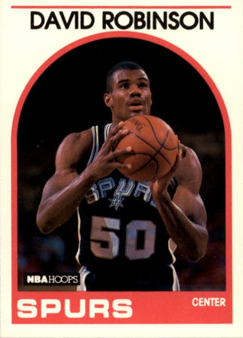 1989-90 Hoops David Robinson Rookie Card Series 2