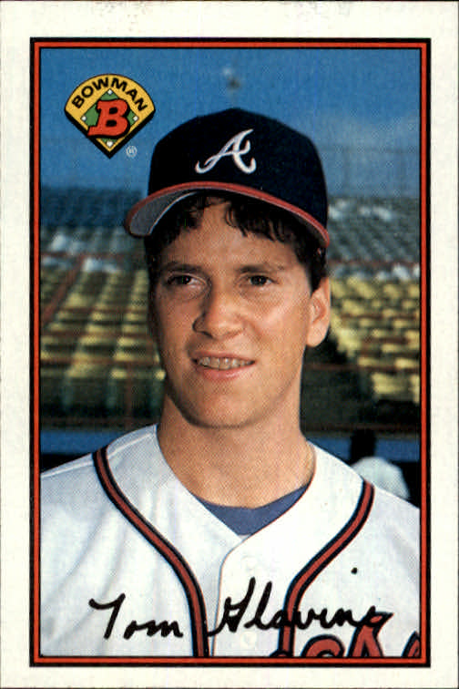 1989 Bowman Tom Glavine Rookie #267