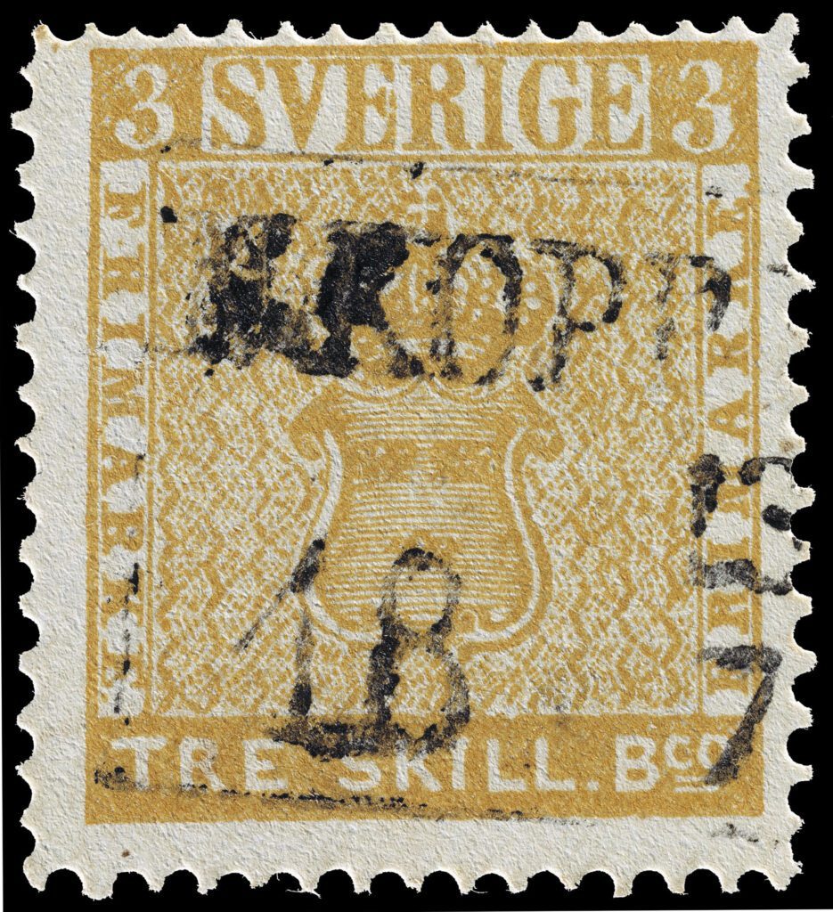 Treskilling Yellow german stamps