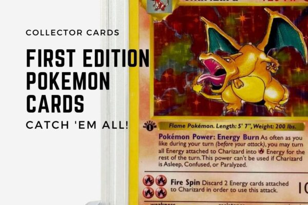 first edition pokemon collector cards