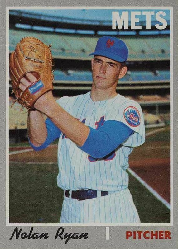 1970 topps nolan ryan baseball cards