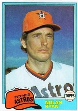 1981 topps nolan ryan