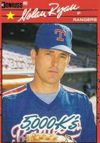 1990 Donruss Nolan Ryan