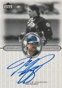 2000 Upper Deck Legends Piazza Autograph