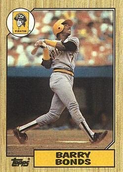 1987 Topps #320 Barry Bonds