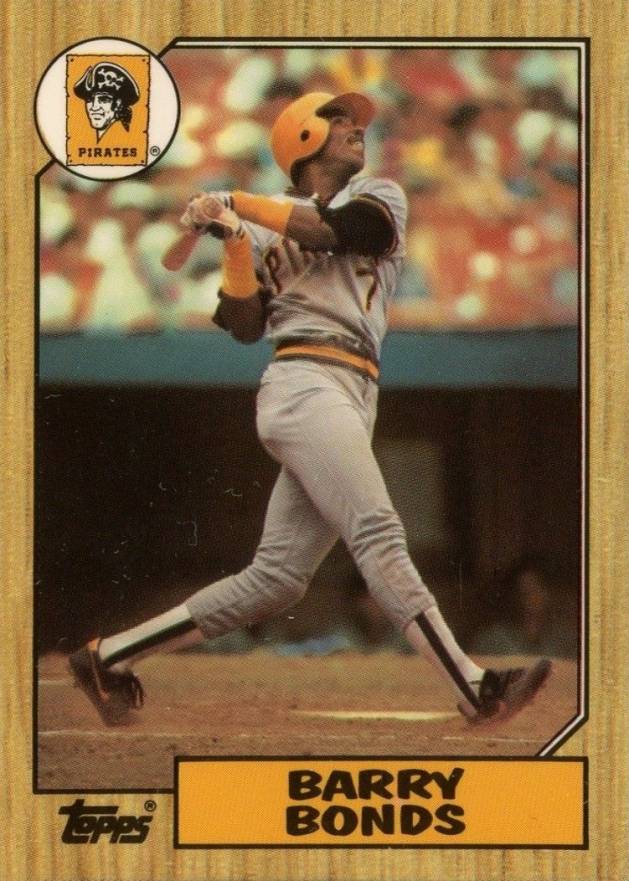 1987 Topps Tiffany Barry Bonds