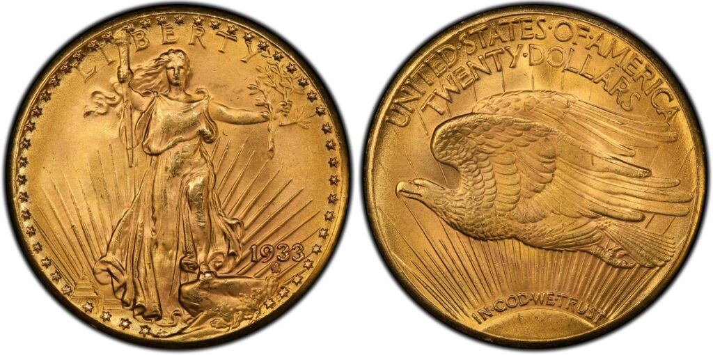 1933 double eagle coin