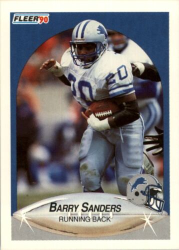 1990 Barry Sanders Fleer #284