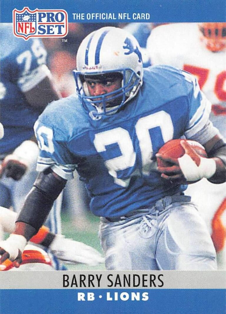 Barry Sanders Rookie Card Value (And Why You Need to Own One)