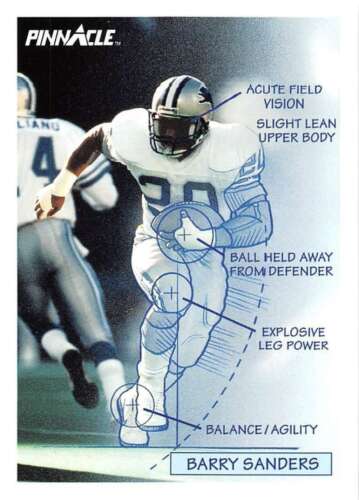 1991 Barry Sanders Pinnacle #358