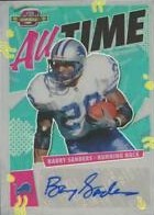 2021 Barry Sanders Contenders Optic All Time Autograph Prizm