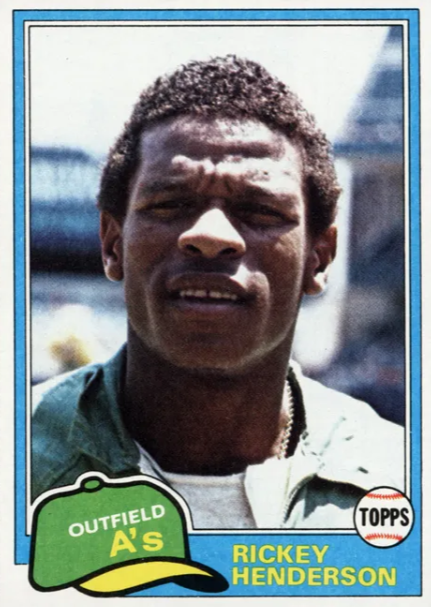 1981 Topps Rickey Henderson