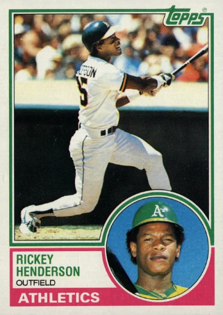 1983 Topps Rickey Henderson