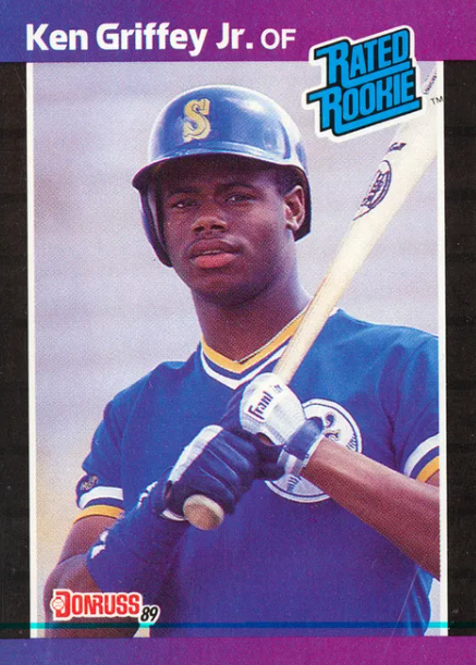 1989 Donruss Ken Griffey Jr Rookie Card