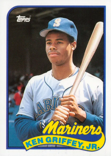 1989 Ken Griffey Jr Topps Traded Tiffany Rookie