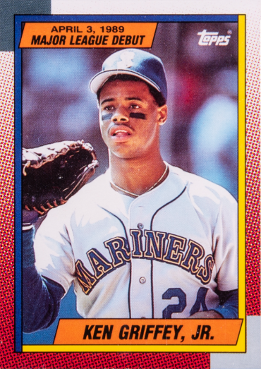 1989 Topps M.L. Debut Ken Griffey Jr Rookie