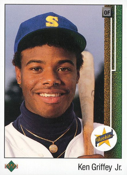 1989 upper deck ken griffey jr rookie card