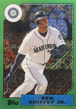 DELETE 127512 2020 Topps Chrome Retro Rookie Relic Green Refractor Ken  Griffey Jr Jersey 13/99 - Sportsnut Cards