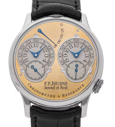 fp journe Chronometre a Resonance Brass Movement