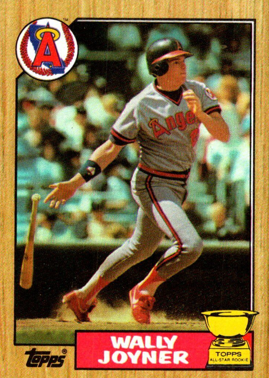 Wally Joyner Rookie Card, California Angels