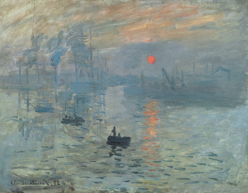 claude monet impression