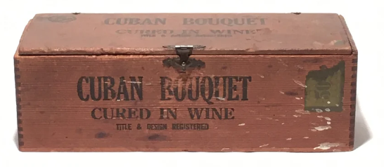 cuban wood cigar box