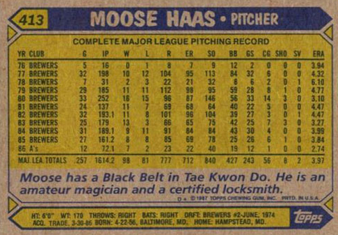 moose haas 