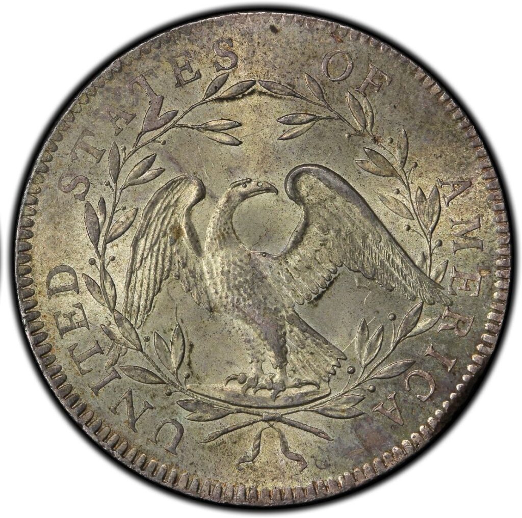 1794 Flowing Hair Dollar tails