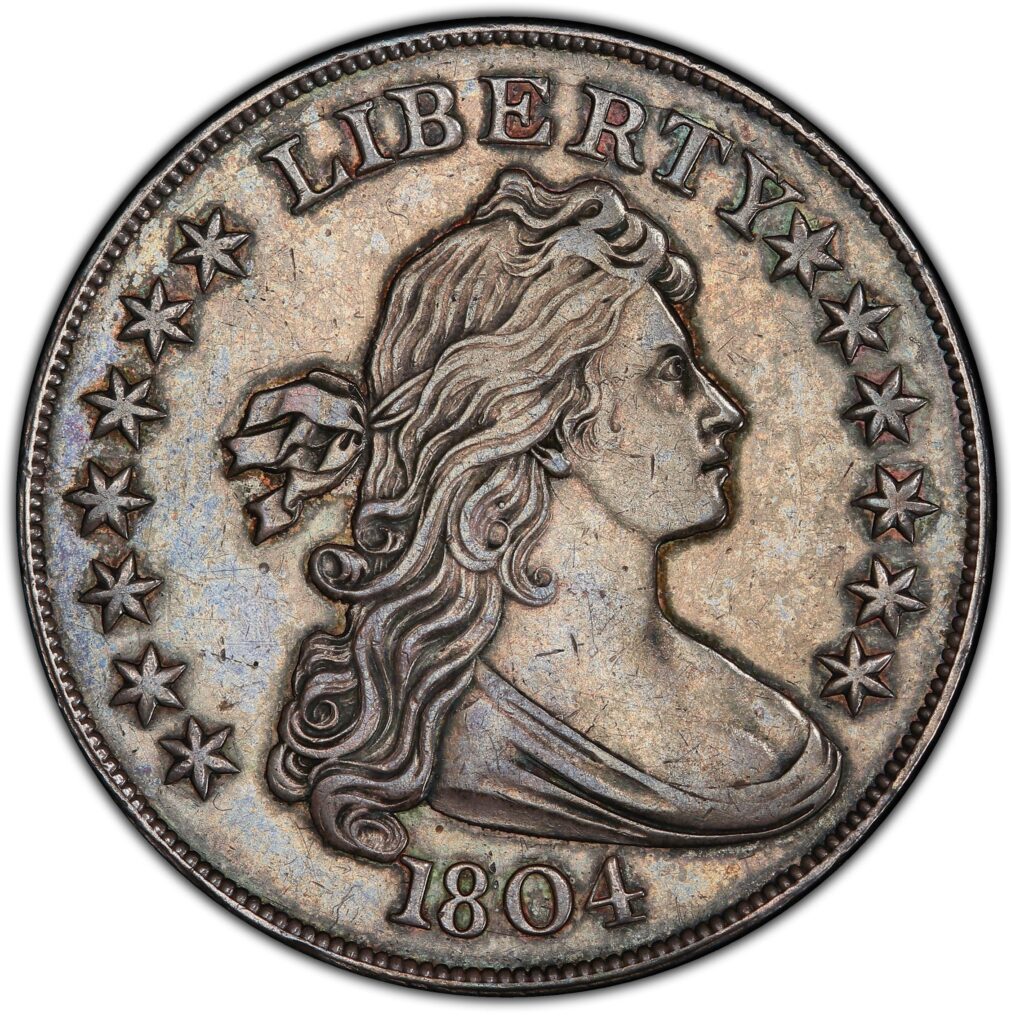 1804 Bust Dollar heads