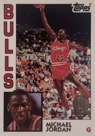 1992 Topps Archives Michael Jordan Gold Card