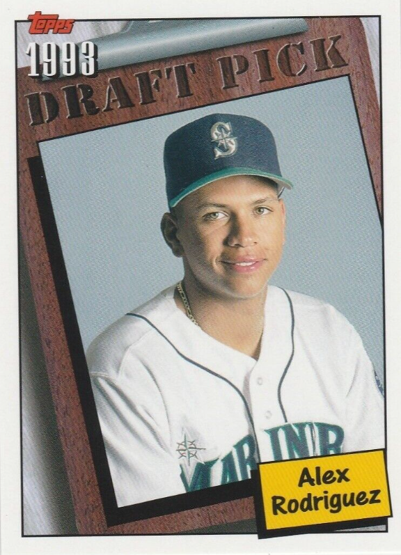1993 Topps Draft Pick A-Rod Rookie Card