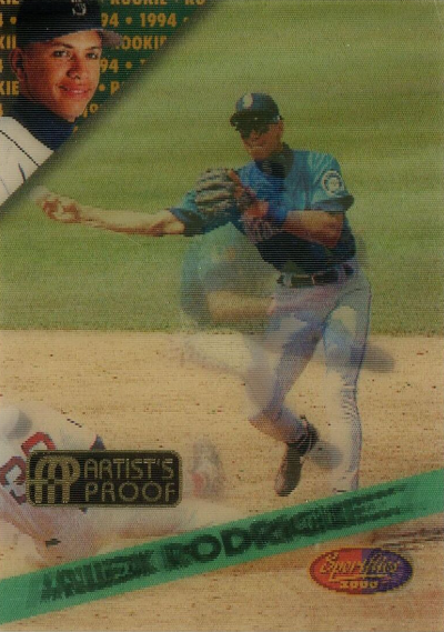 1994 Alex Rodriguez Pinnacle Sportflic