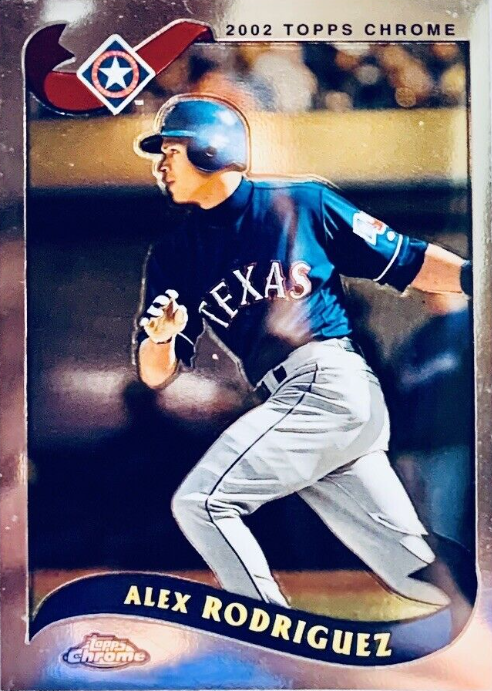 2002 Topps Chrome Alex Rodriguez