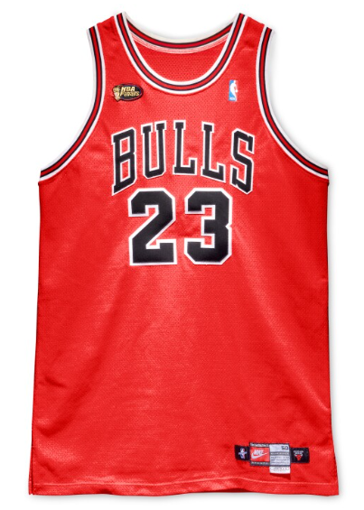 Michael Jordan 1998 NBA Finals Game 1 Game Worn Jersey