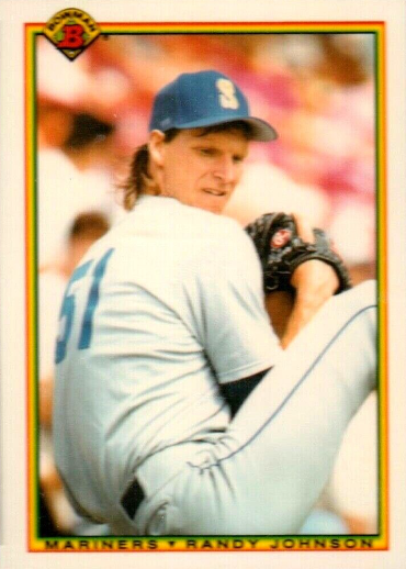 1990 Randy Johnson Bowman Tiffany