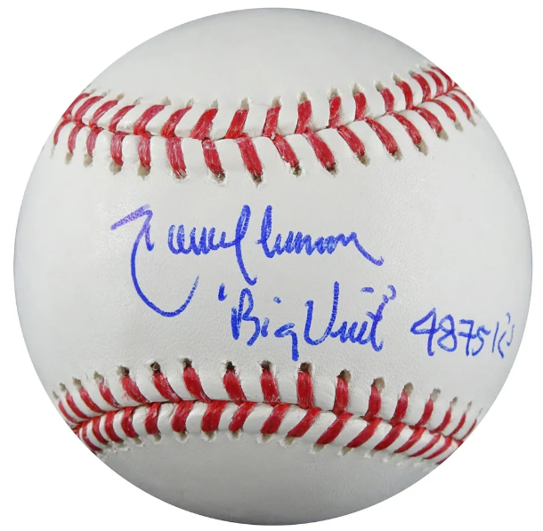 Randy Johnson Signed Baseball "Big Unit"