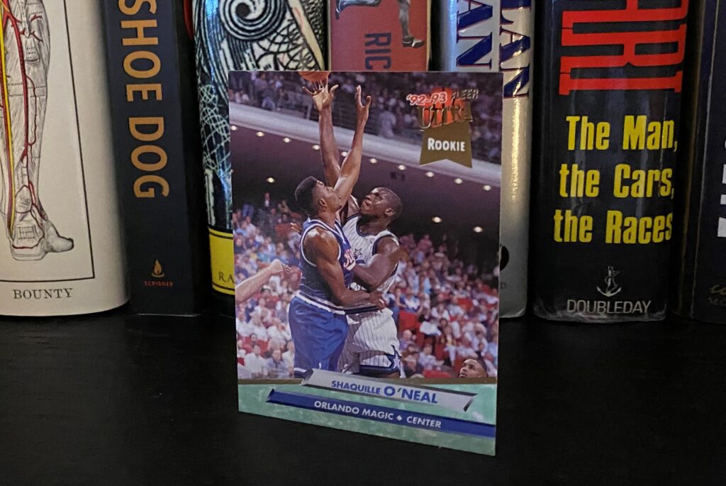 1992-92 fleer ultra shaq rookie card