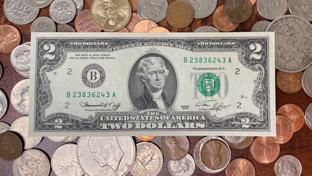 1976 2 dollar bill 