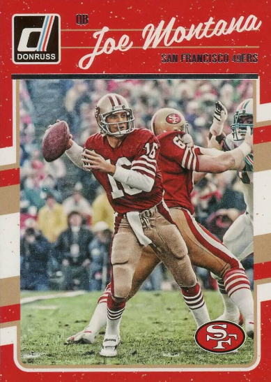 Joe Montana 2016 Panini Donruss 