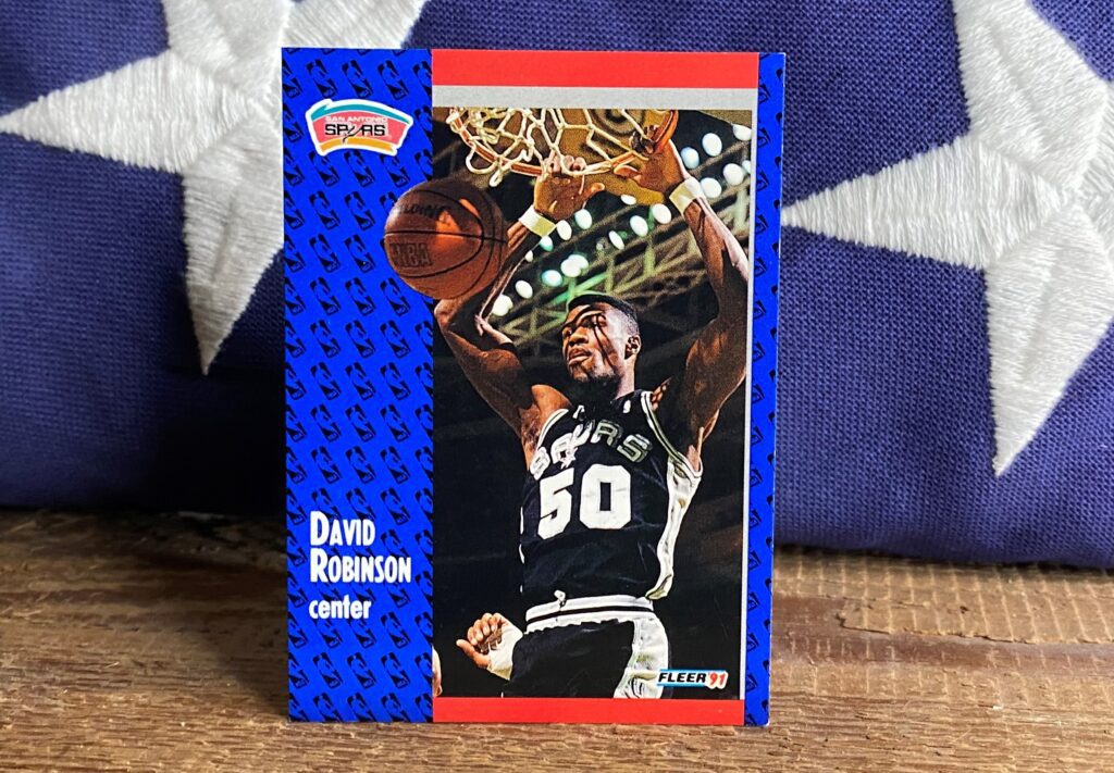 1991 fleer david robinson