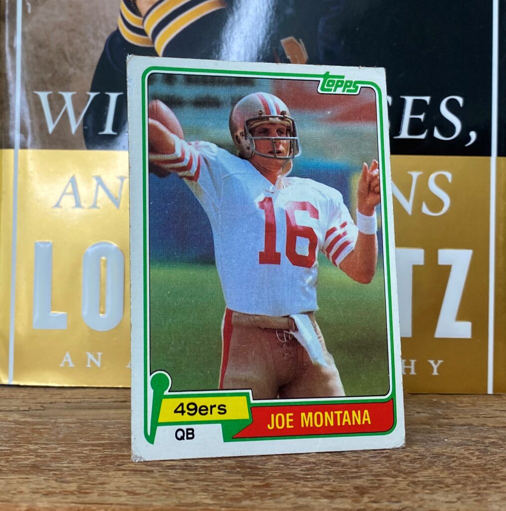 joe montana rookie card