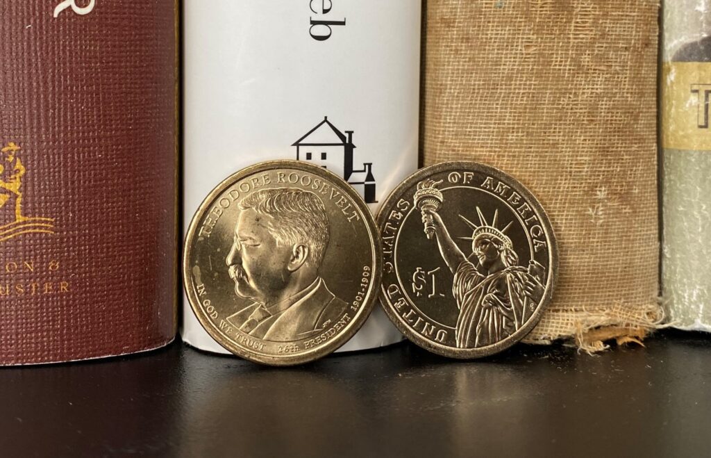 theodore roosevelt presidential coins value