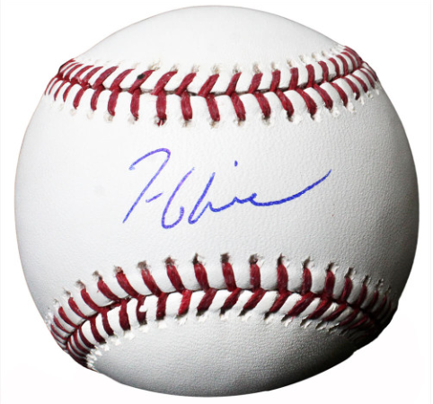 Tom Glavine signature Baseball