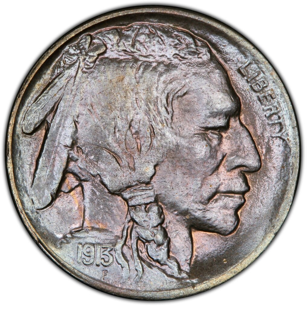 1913-D Buffalo Nickel Type 2